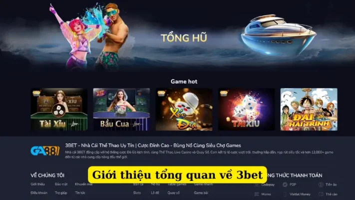 Giới thiệu tổng quan về 3bet